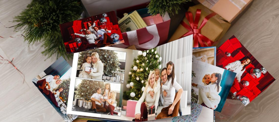 photo-collage-nine-images-with-winter-concept-holiday-season-open-photo-book-with-christmas-photos
